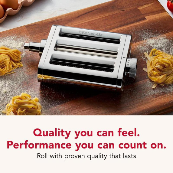 KitchenAid® 3-in-1 Metal Pasta Attachment, KSM3MPA KSM3MPA