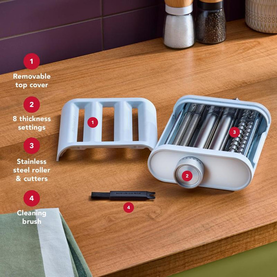 KitchenAid® 3-in-1 Pasta Attachment KSM3PPA