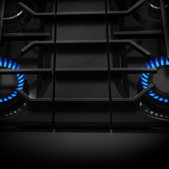 Kitchenaid® 30-Inch 4 Burner Commercial-Style Dual Fuel Range with No Preheat Air Fry Mode KFDS930SSC