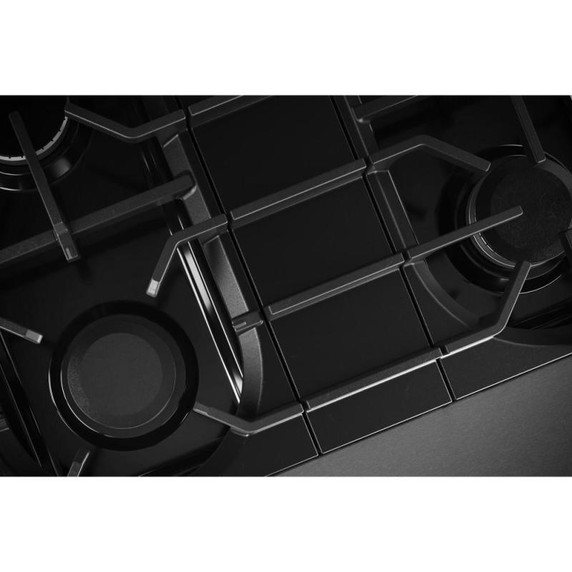 Kitchenaid® 30-Inch 4 Burner Commercial-Style Dual Fuel Range with No Preheat Air Fry Mode KFDS930SSC