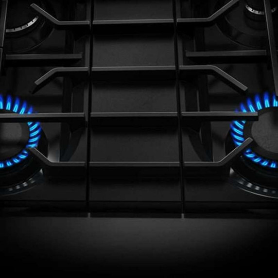 Kitchenaid® 30-Inch 4 Burner Commercial-Style Dual Fuel Range with No Preheat Air Fry Mode KFDS930SAG