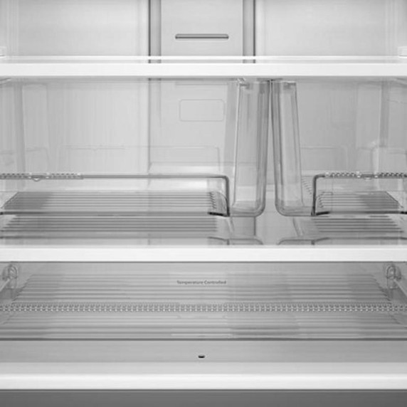 Kitchenaid® 20 cu. Ft. 30-Inch Width Standard Depth French Door Refrigerator with PrintShield® Finish and Interior Dispense KRFF330SPS