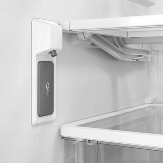 Kitchenaid® 20 cu. Ft. 30-Inch Width Standard Depth French Door Refrigerator with PrintShield® Finish and Interior Dispense KRFF330SPS