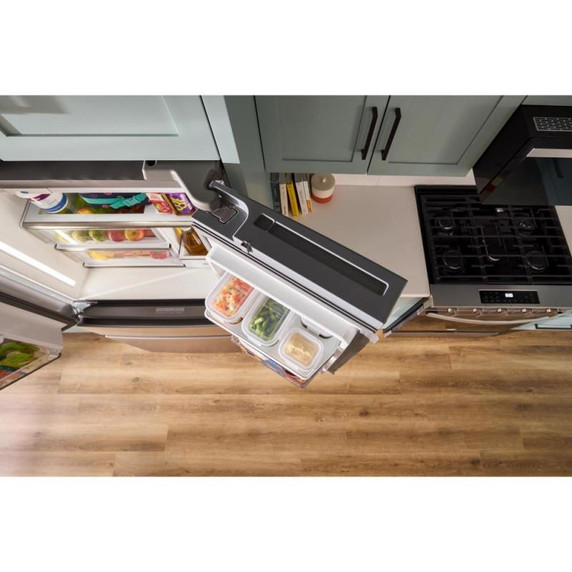 Whirlpool® 36-inch Wide True Counter Depth 4-Door French Door Refrigerator - 22 cu. ft. WRMC7036RV