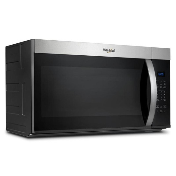 Open box of Whirlpool® 30’ W 1.7 cu. ft Over the range Microwave with 900-Watts Cooking Power YWMMS3130RZ