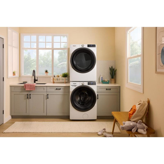 OPENBOX of Whirlpool® 5.2 cu. ft. Smart Front Load ENERGY STAR® Certified Washer with FreshFlow™ Vent System WFW5720RW(2 years warranty)