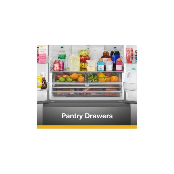 OPENBOX of Whirlpool® 36-Inch French Door Refrigerator with Ice Maker - 31 cu. ft. WRFF3136SZ (2 years warranty)