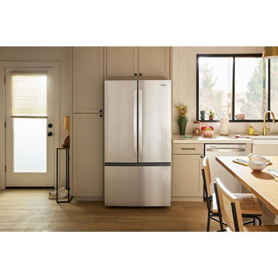 OPEN BOX Whirlpool® 36-Inch French Door Refrigerator with Ice Maker - 31 cu. ft. WRFF3136SZ (2 years warranty)