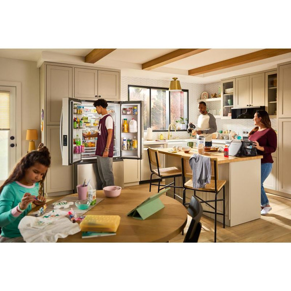 OPENBOX of Whirlpool® 36-Inch French Door Refrigerator with Interior Water Dispenser - 31 cu. ft. WRFF3336SZ (2 years warranty)