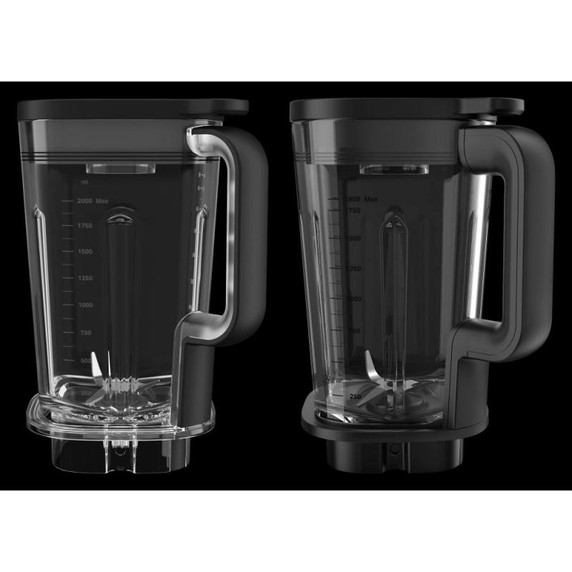 KitchenAid® Pure Power Blender with a 68oz Tritan™ jar  and a 62oz glass jar KSB2076BM