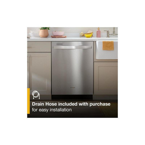 Openbox of Whirlpool® Quiet Dishwasher with Boost Cycle and Pocket Handle WDP540HAMZ (2 years warranty)