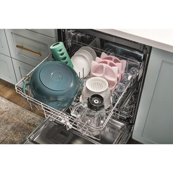 Open box of Whirlpool® 24” Stainless Steel Dishwasher with AI Intelligent Wash - 47 dBA WDTA50SAKZ (2 years warranty)