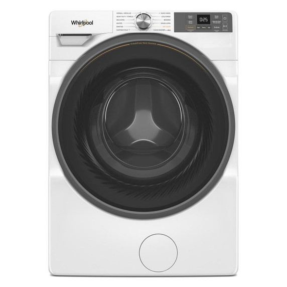 OPEN BOX  Whirlpool® 5.2 cu. ft. Smart Front Load ENERGY STAR® Certified Washer with FreshFlow™ Vent System WFW5720RW(2 years warranty)