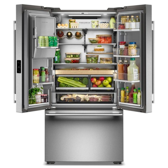 Kitchenaid® Counter-Depth French Door Refrigerator with External Water Dispenser KRFC736SPS