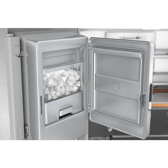 Openbox of Kitchenaid® 36" Counter-Depth 19.4 Cu Ft 4-Door Refrigerator with Flexible Temperature Zone KRQC736RPS (2 years warranty)