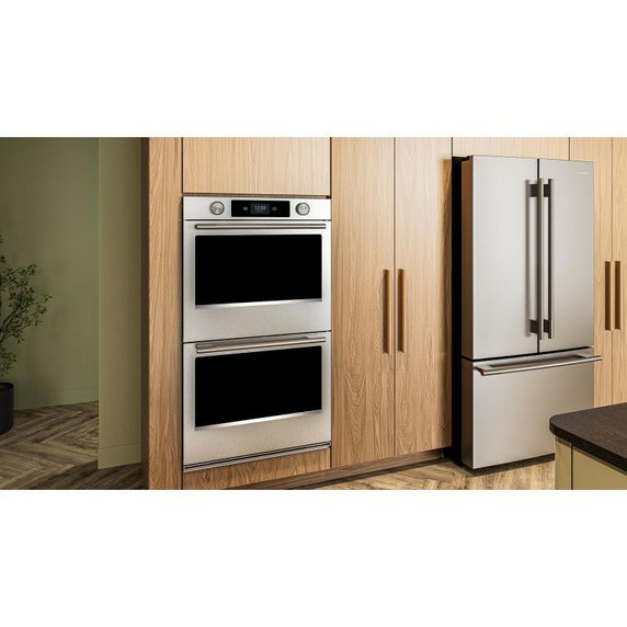 Openbox of Kitchenaid® 31 cu. ft. French Door Refrigerator with Interior Water and Ice KRFF336SPS (2 years warranty)