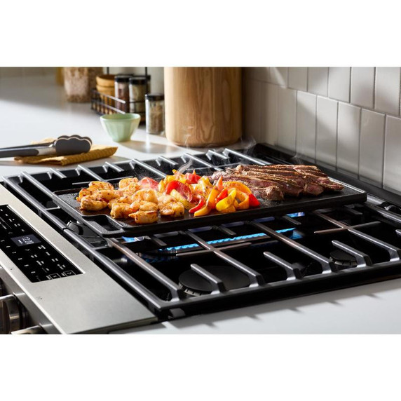 Openbox of Whirlpool® 30-inch Smart Slide In Gas Range with Air Cooking Technology, No Preheat Air Fry, Steam/Self Clean and High Speed Preheat WSGS7530RZ (2 years warranty)