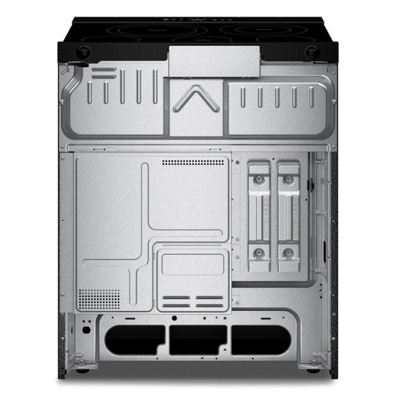 Whirlpool® 30-inch Electric Smart Range with No Preheat Mode and Steam Clean YWSES3330TB