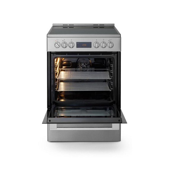 24-Inch Freestanding Electric Range with Air Fry YUFE50M4SS