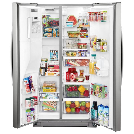 Openbox of Whirlpool® 36-inch Wide Counter Depth Side-by-Side Refrigerator - 21 cu. ft. WRS571CIHZ (2 years warranty)