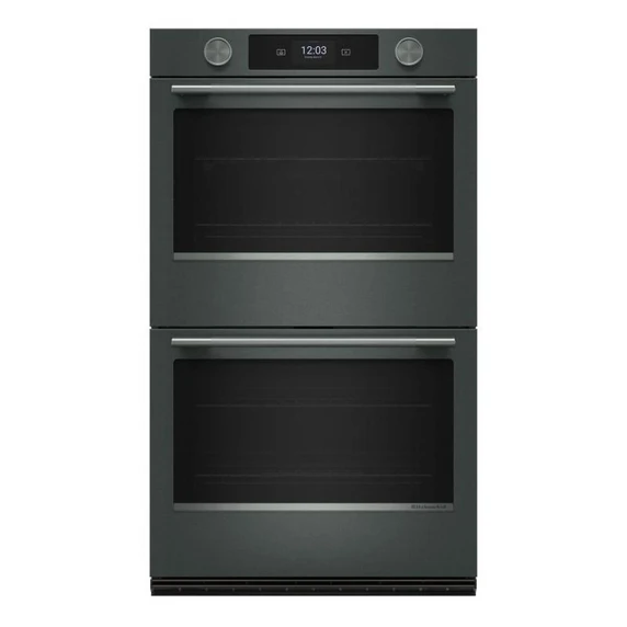 Kitchenaid® 30-inch Smart Electric Double Wall Oven with Intelligent Cooking Camera - Juniper KOED930SJP