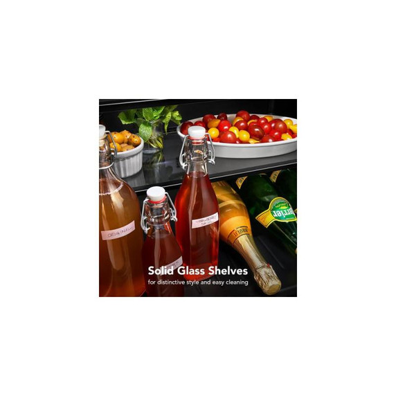 Kitchenaid® 24" Undercounter Refrigerator with Stainless Steel Door KURL124SSB