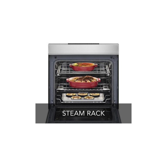 OPENBOX of Kitchenaid® 30-Inch 4-Element Induction Slide-In Convection Range with Air Fry KSIS730PSS (2 years warranty)