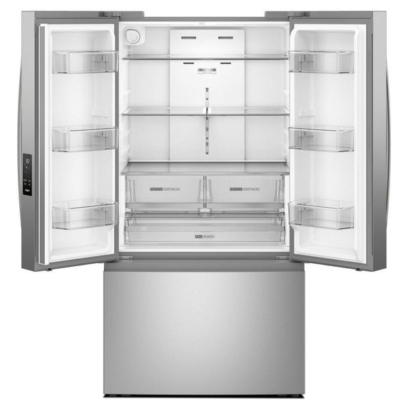OPENBOX of Whirlpool® 36-Inch French Door Refrigerator with Ice Maker - 31 cu. ft. WRFF3136SZ (2 years warranty)