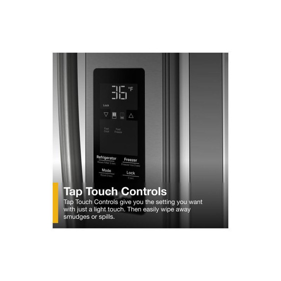 OPENBOX of Whirlpool® 36-Inch French Door Refrigerator with Ice Maker - 31 cu. ft. WRFF3136SZ (2 years warranty)