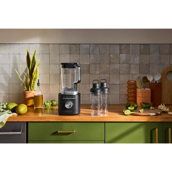 KitchenAid® Pure Power Blender with 2 Personal Blending Jars KSB2078BM