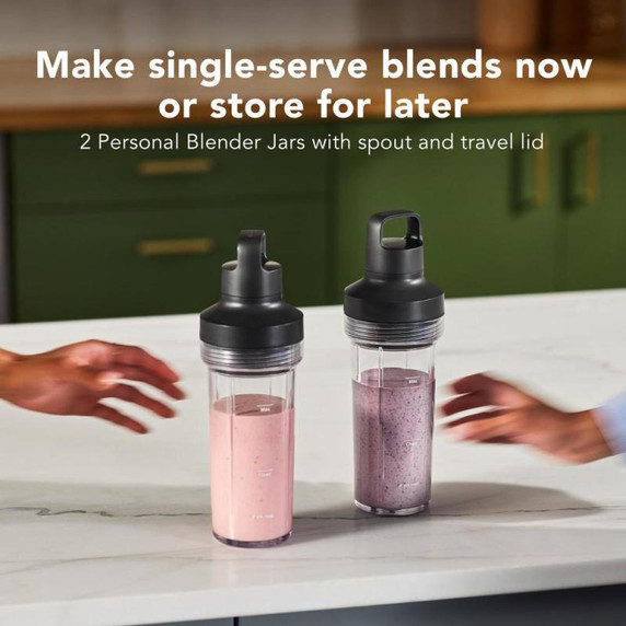 KitchenAid® Pure Power Blender with Personal Blending Jar KSB2079BM