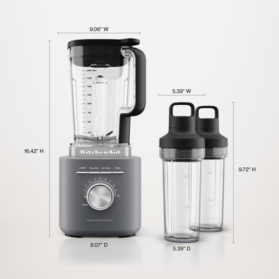 KitchenAid® Pure Power Blender with Personal Blending Jar KSB2079DG