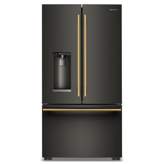 Kitchenaid® Counter-Depth French Door Refrigerator with Intelligent Auto Fill KRFC536SBE