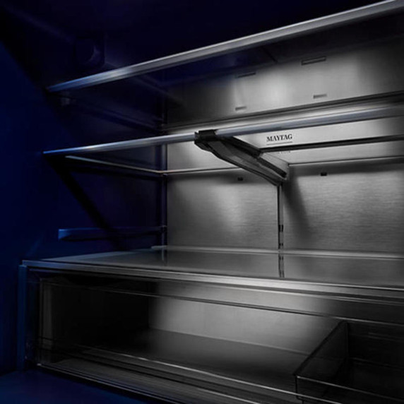 Maytag® 29 Cu. Ft. XL Capacity French Door Bottom Mount Refrigerator with In-Door-Ice® Dispensing System MRMF5436TZ