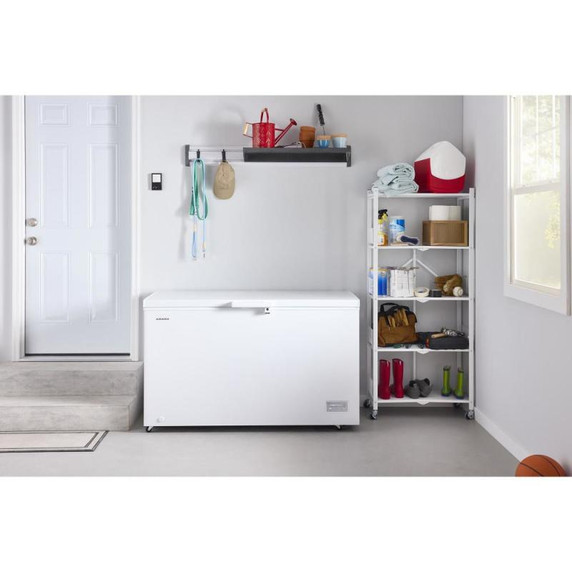 Amana® 16 Cu. Ft. Chest Freezer with Up-Front Temperature Control System AZCC2316TW