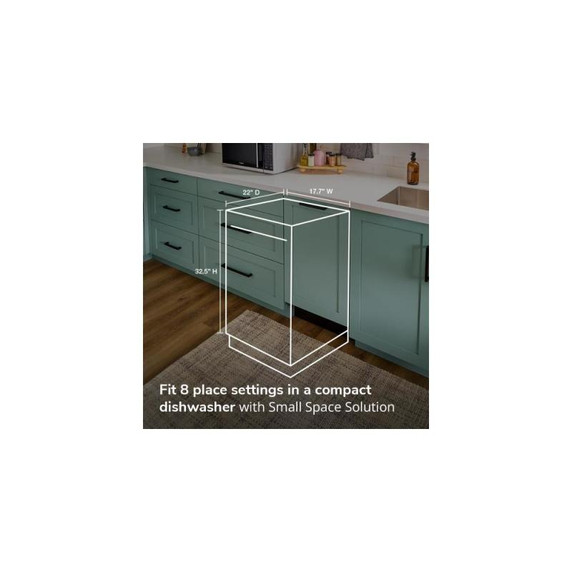 18" Panel-Ready Dishwasher with Flush Install  - 48 dBA UDPS5118SP