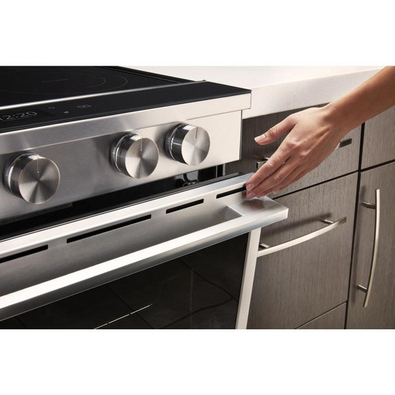 Openbox of Whirlpool® 6.4 Cu. Ft. Smart Slide-in Electric Range with Air Fry, when Connected YWEEA25H0HZ (2 years warranty)