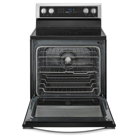 Openbox of Whirlpool® 6.4 Cu. Ft. Freestanding Electric Range with True Convection YWFE745H0FS (2 years warranty)