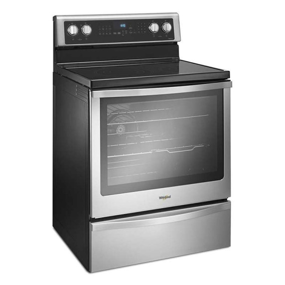 Open box of Whirlpool® 6.4 Cu. Ft. Freestanding Electric Range with True Convection YWFE745H0FS (2 years warranty)