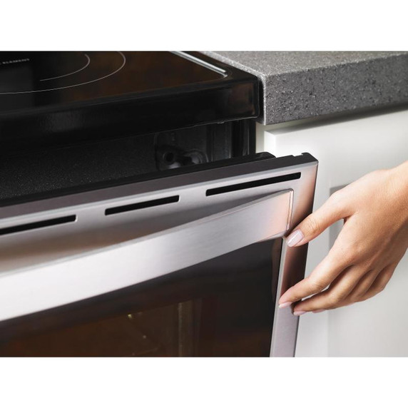 OPENBOX of Whirlpool® 6.4 Cu. Ft. Freestanding Electric Range with Frozen Bake™ Technology YWFE775H0HZ