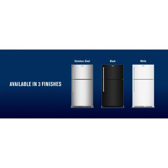 Maytag® 33-Inch Wide Top Mount Refrigerator with Garage Mode - 21 Cu. Ft. MRTX5121TZ