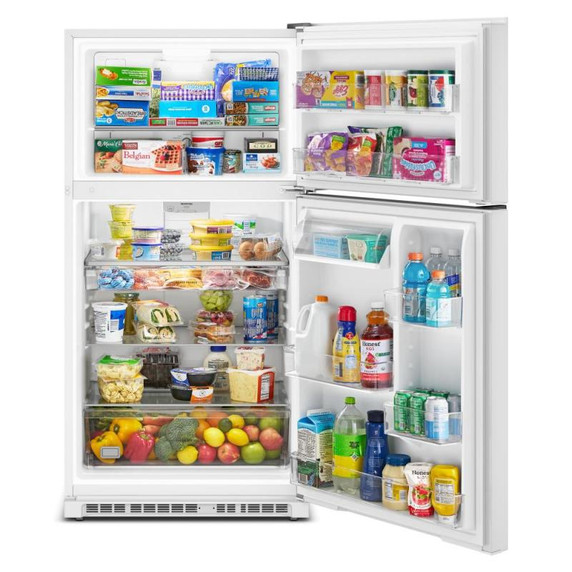 Maytag® 33-Inch Wide Top Mount Refrigerator with Garage Mode - 21 Cu. Ft. MRTX5121TW