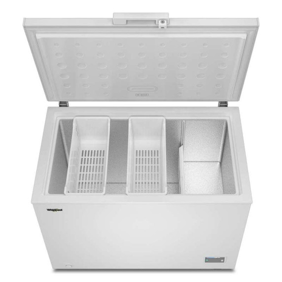 Whirlpool® 11 Cu. Ft. Chest Freezer with 2 Storage Baskets WZCN3511TW