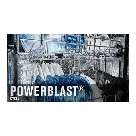 Openbox of Maytag® Top Control Dishwasher with Dual Power Filtration and PowerBlast® Cycle MDB4949SKZ