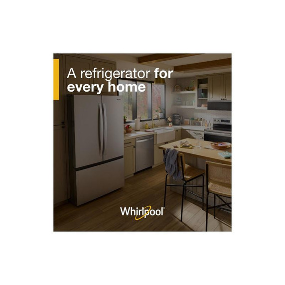 Openbox of Whirlpool® 36-Inch French Door Refrigerator with Ice Maker - 31 cu. ft. WRFF3136SZ