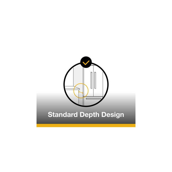 Openbox of Whirlpool® 36-Inch French Door Refrigerator with Ice Maker - 31 cu. ft. WRFF3136SZ