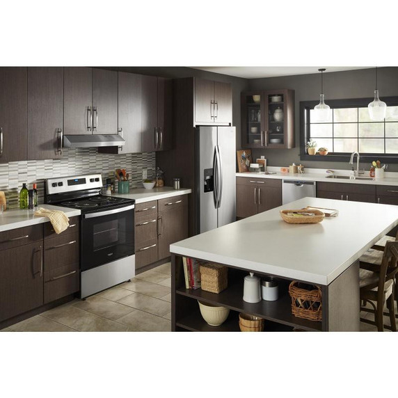 Openbox of Whirlpool® 30" Range Hood with Dishwasher-Safe Full-Width Grease Filters WVU17UC0JS