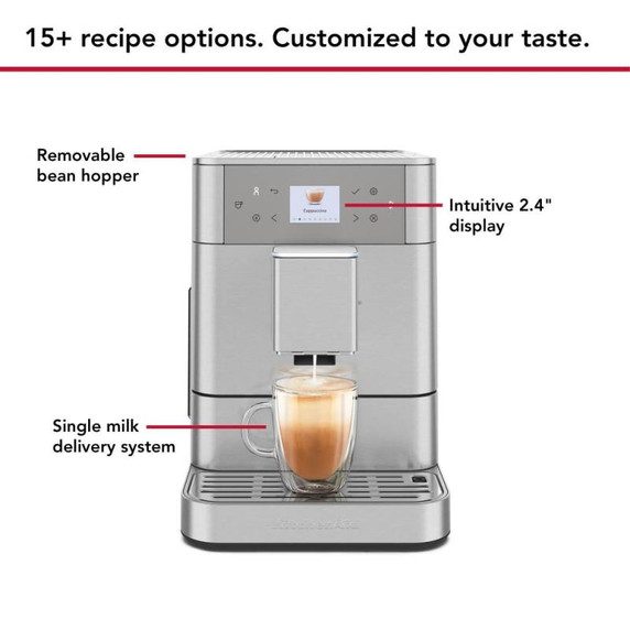 Kitchenaid® Fully Automatic Espresso Machine KF6 KES8556SX
