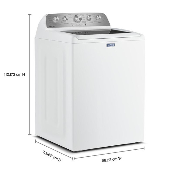 OPEN BOX *Maytag® 5.4 Cu Ft. Top Load Agitator Washer with Extra Power and Pet Pro Option MTW5605RW