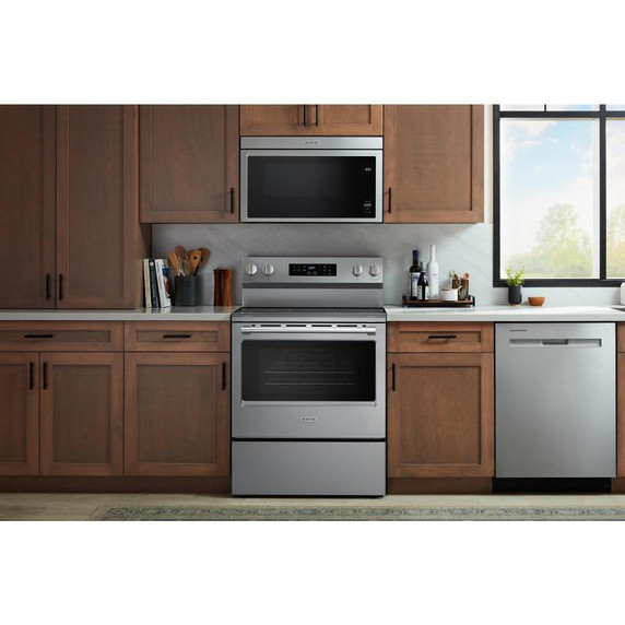 OPEN BOX Maytag® 30-Inch Convection Electric Range With No Preheat Air Fry and Air Baking - 5.3 Cu. Ft. YMFES6030RZ